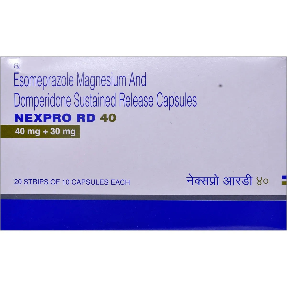 NEXPRO RD40 - Strip of 10 tablets