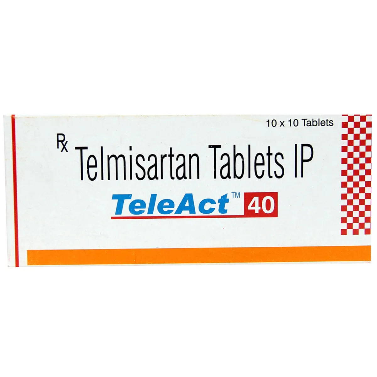 TELEACT 40 TAB - Strip of 10 tablets