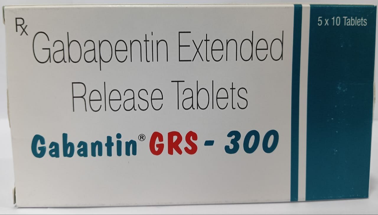 GABANTIN GRS 300MG - Strip of 10 tablets