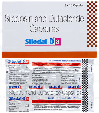SILODAL D 8MG - Strip of 10 tablets