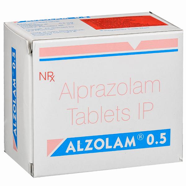 ALZOLAM 0.5MG - Strip of 10 tablets