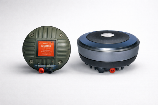 Model: D750MKII  Impedance: 8 Ohm  Power: 120W  Diaphragm: 72.2mm  Throat: 2"