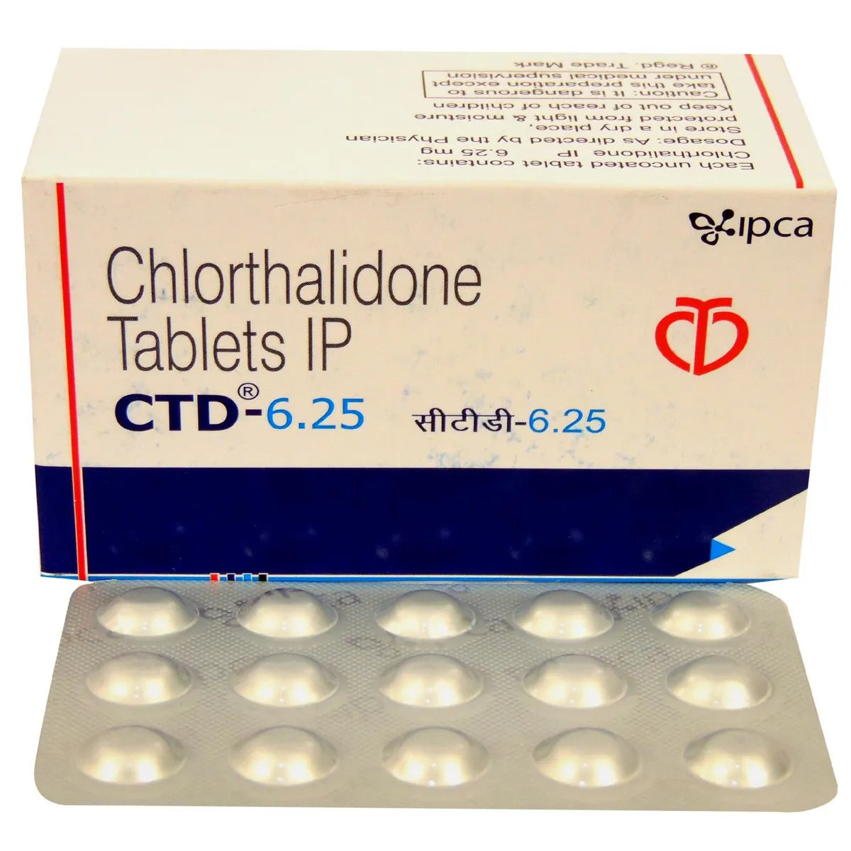 CTD 6.25 TAB - Strip of 10 tablets