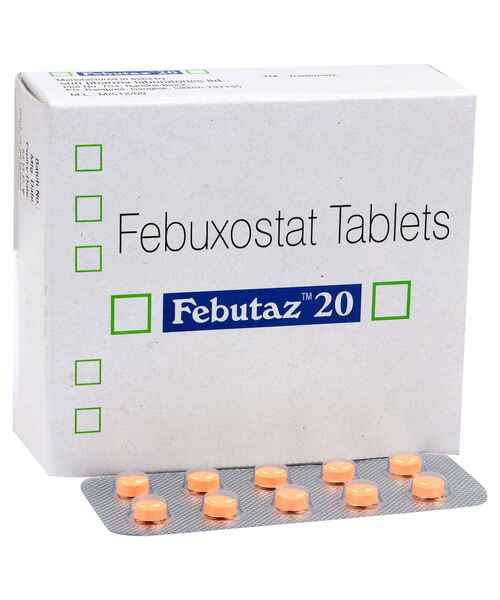 FEBUTAZ 20MG TAB - Strip of 10 tablets