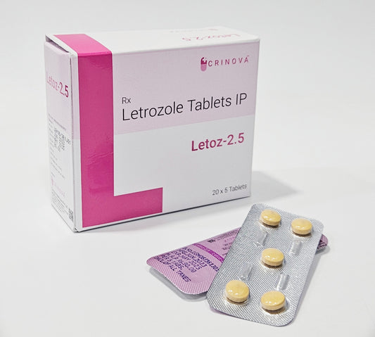 LETROZ 2.5 TAB - Strip of 5 tablets