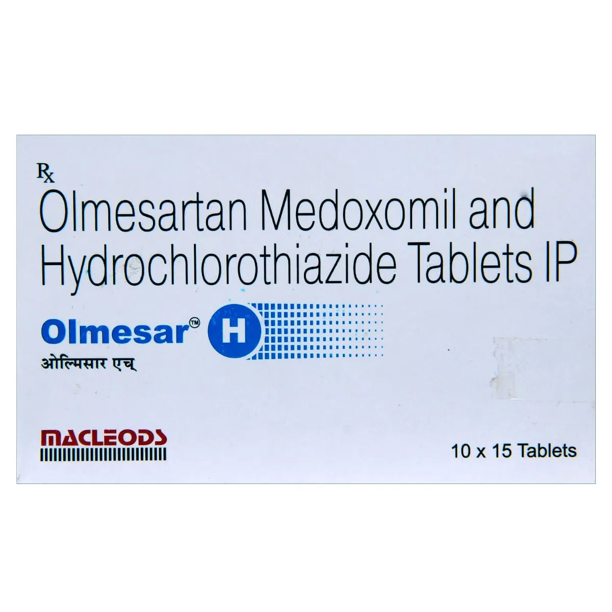 OLMESAR H 20 - Strip of 10 tablets