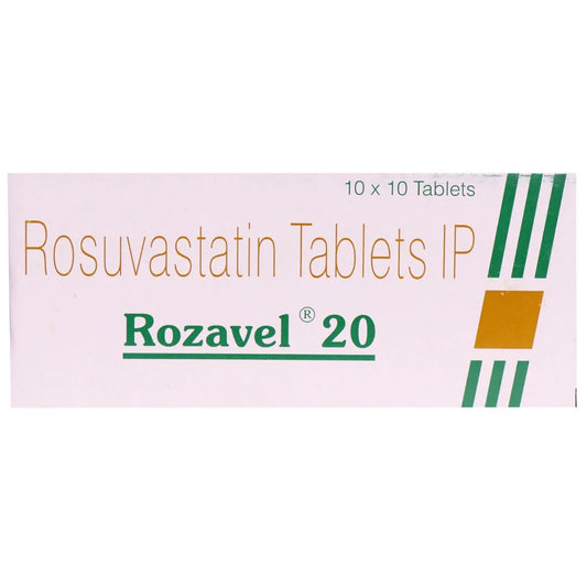 ROZAVEL 20 TAB 15 S - Strip of 15 tablets