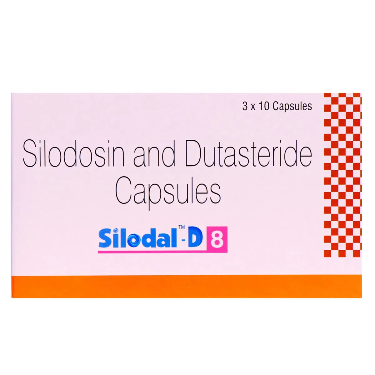 SILODAL D 8MG - Strip of 10 tablets