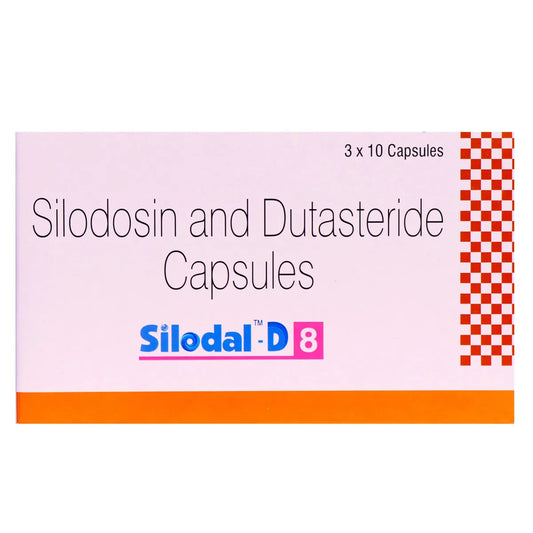 SILODAL D 8MG - Strip of 10 tablets