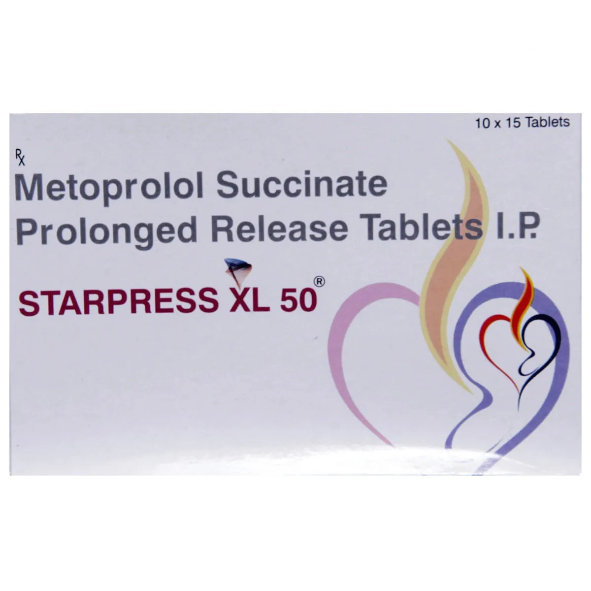 STARPRESS XL 50 - Strip of 10 tablets