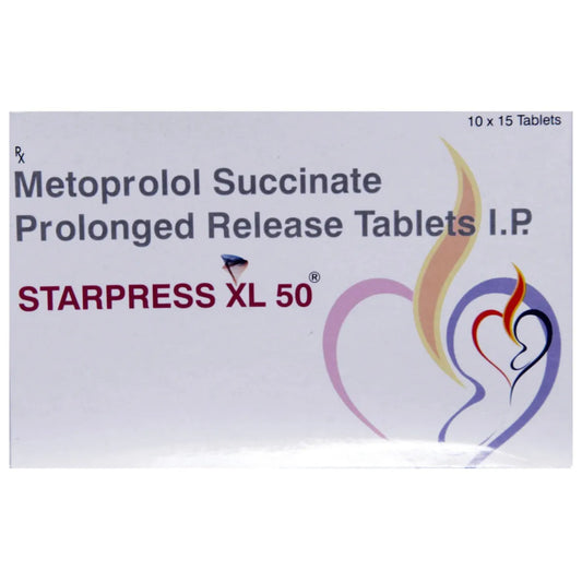 STARPRESS XL 50 - Strip of 10 tablets