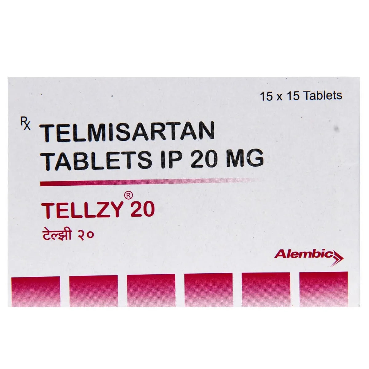TELLZY 20 TAB - Strip of 10 tablets