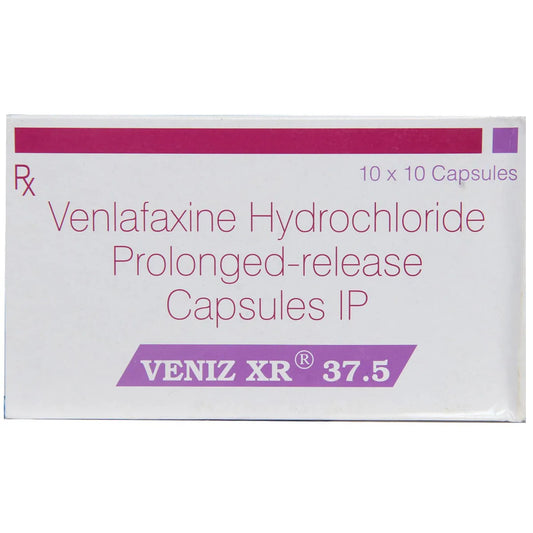 VENIZ XR 37.5MG CAP - Strip of 10 capsules