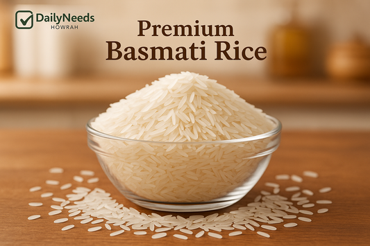 Basmati Rice from DailyNeeds Howrah\
Premium basmati rice for daily cooking.\
