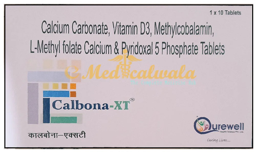 CALBONA-XT TABS - Strip of 10 tablets