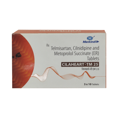 CILAHEART-TM 25MG - Strip of 10 tablets