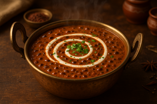 Dal Makhani at Punjabi Kolkata
Creamy dal makhani with spices.
