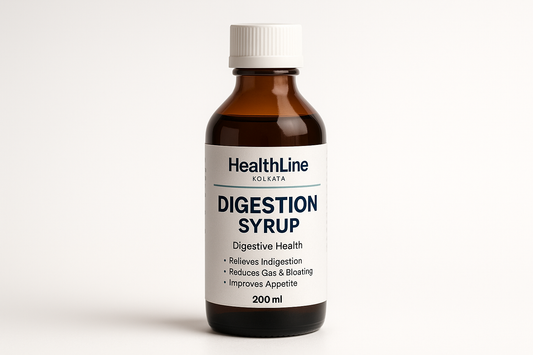 Digestion Syrup from HealthLine Kolkata\
Syrup for digestive health, 200ml.\
