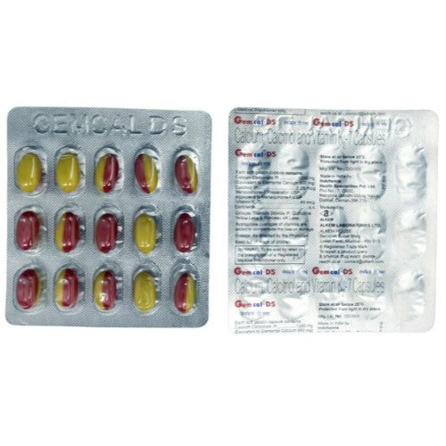 GEMCAL CAP - Strip of 15 capsules