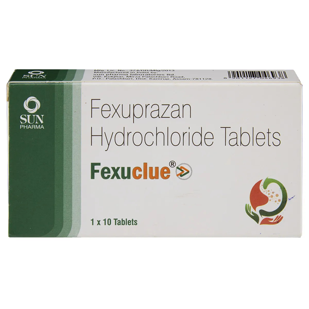 FEXUCLUE TAB - Strip of 10 tablets