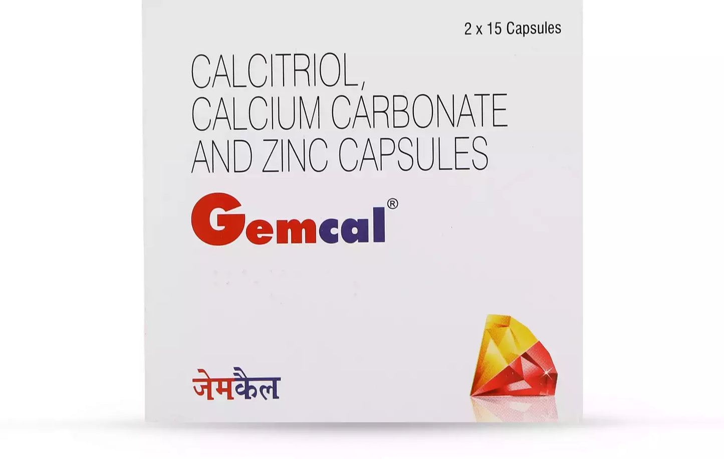 GEMCAL CAP - Strip of 15 capsules