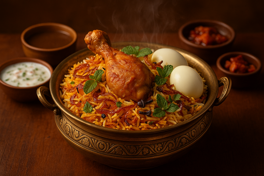 Mughlai Biryani at Mughlai Kolkata
Rich Mughlai biryani with chicken.
