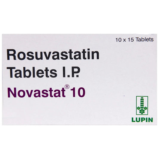 NOVASTAT 10 TAB - Strip of 10 tablets