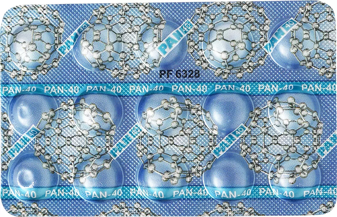 PAN 40 TAB - Strip of 15 tablets