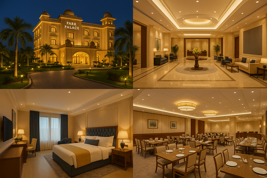 Park Palace Hotel - Premium Stays
Park Palace Hotel offers elegant accommodations in Durgapur with a perfect blend of traditional hospitality and modern amenities. Ideal for business meetings and family vacations.

