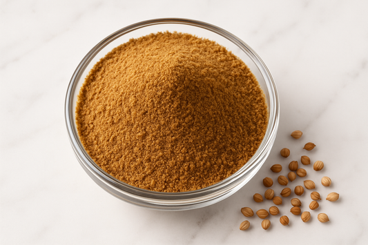 Pure coriander powder for cooking.