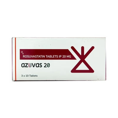 AZUVAS 20 TAB - Strip of 10 tablets
