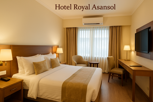 Standard Room at Hotel Royal Asansol
Comfortable standard room in Asansol with modern amenities.
