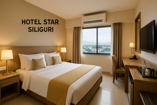 Standard Room at Hotel Star Siliguri
Comfortable standard room in Siliguri with modern amenities.
