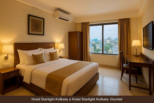 Standard Room at Hotel Starlight Kolkata
Comfortable standard room in Kolkata with modern amenities.
