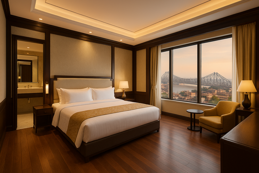 Suite at Hotel Grand Howrah
Luxury suite in Howrah with premium facilities.
