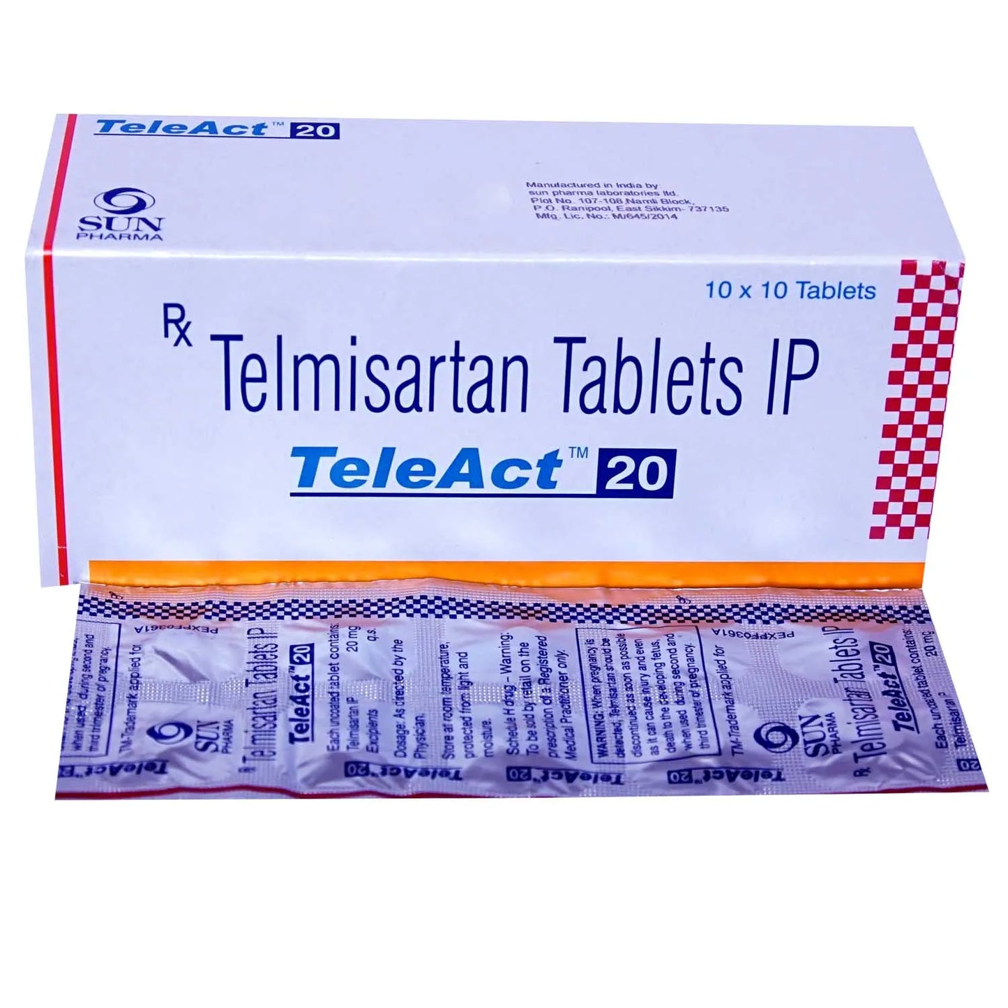 TELEACT 20MG TAB - Strip of 10 tablets