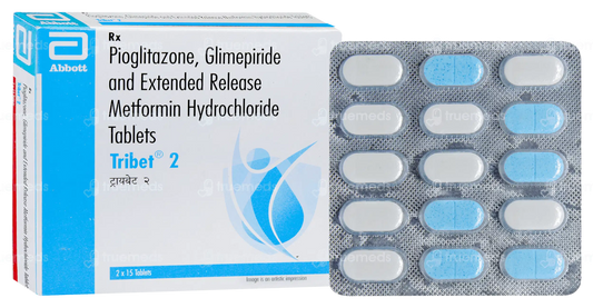 TRIBET 2 TAB - Strip of 10 tablets
