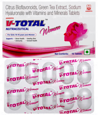 V TOTAL WOMEN TAB - Strip of 10 tablets