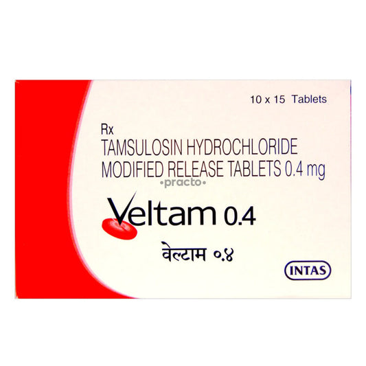 VELTAM 0.4MG TAB - Strip of 10 tablets